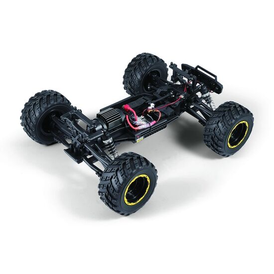 Smyter MT 1/12 4WD Electric Monster Truck - Yellow, 3 image