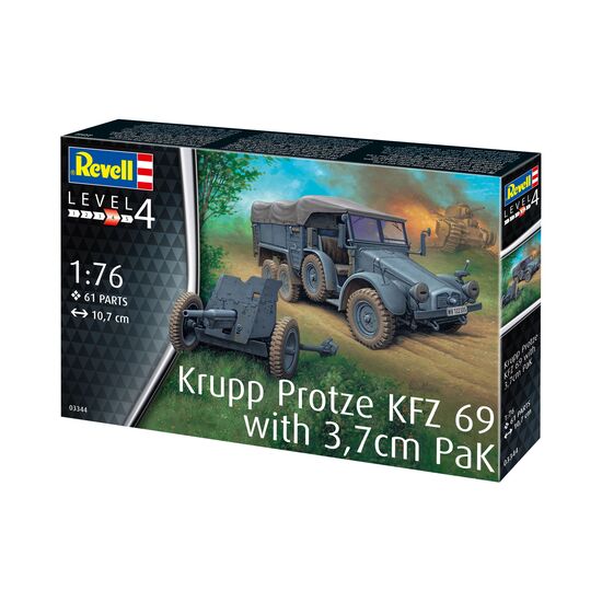 Krupp Protze KFZ 69 with 3 7cm Pak, 3 image