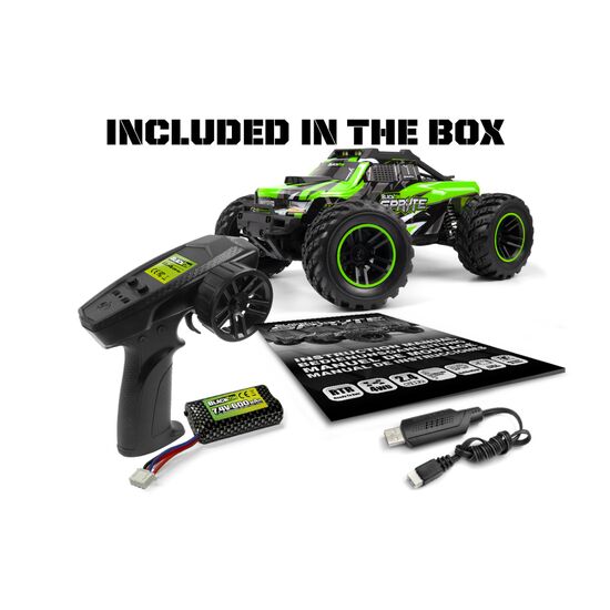 Spryte MT 1/20 4WD Electric Monster Truck - Blue, 6 image