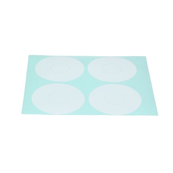 Performa 1:8 Buggy Wheels Sticker White (4pcs)