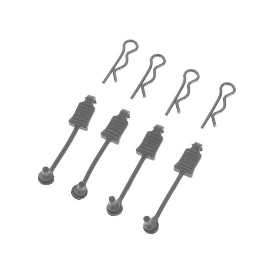 Body Clip Large Black (10), 3 image