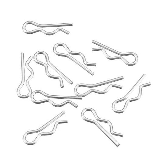 Body Clip 6mm Black (10), 2 image