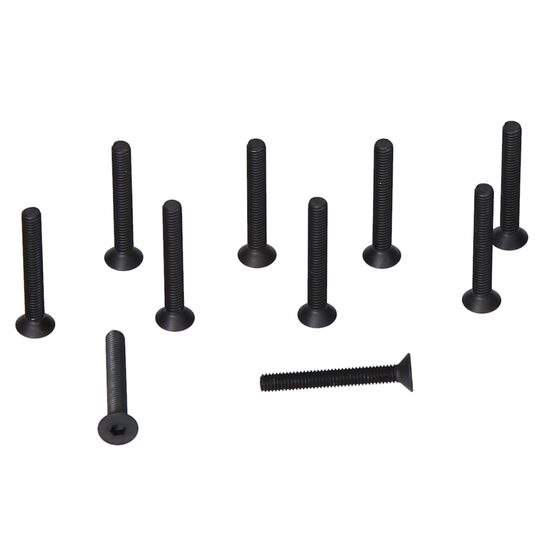 Flat head screw  M3x22mm (Hex socket/10pcs)