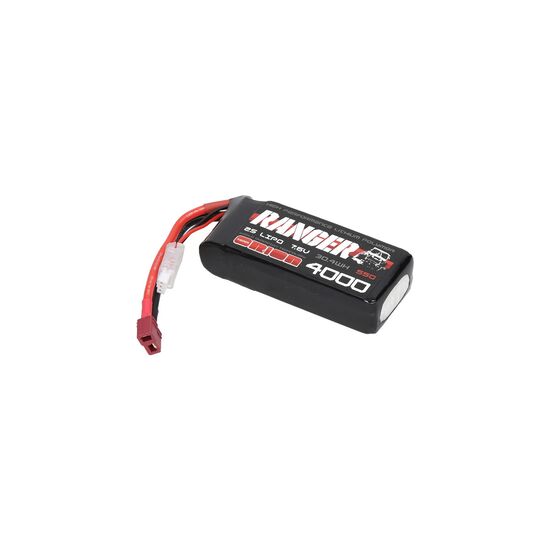 2S 55C Ranger Crawler HV Shorty LiPo Battery (7.6V/4000mAh), 2 image