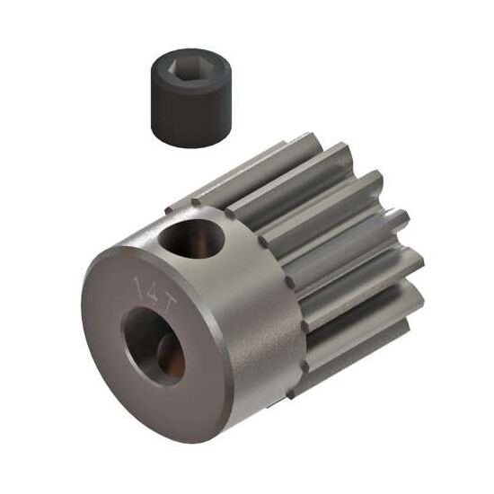 Steel Pinion Gear 17T Mod1 5mm, 4 image