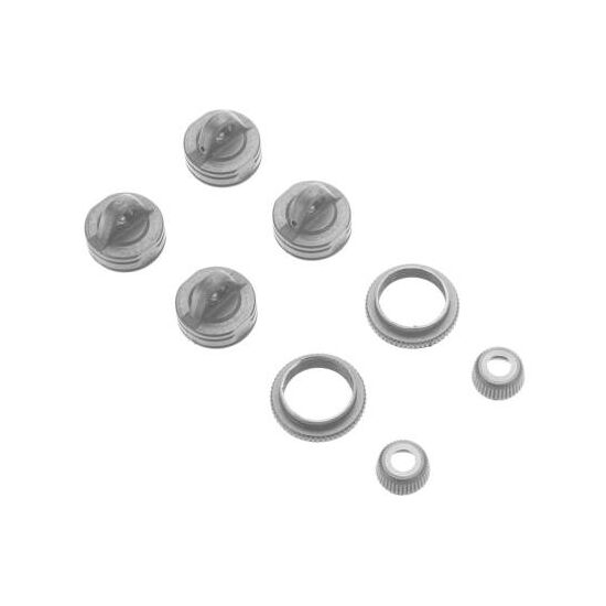 Shock Rod End Set Nero (2), 2 image