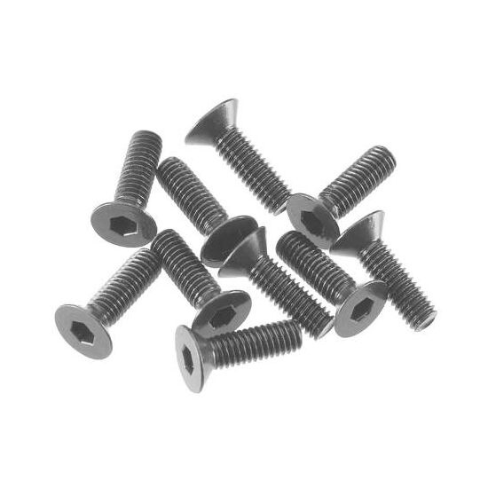 AR722312 Flat Head Screw 3x12mm (10), 2 image