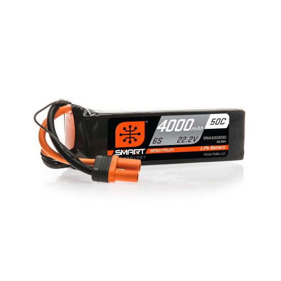 SPMX43S30 4000mAh 3S 11.1V 30C Smart LiPo Battery G2 IC3, 3 image