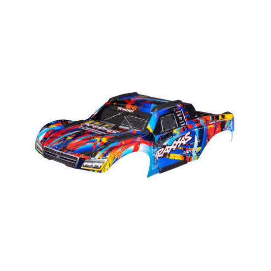 Body, Maxx Slash, Rock n' Roll (paint ed)/ decal sheet (assembled with body support, body plastics, & latches fo