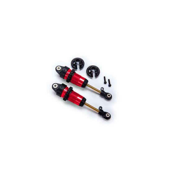 SHOCK GTR LONG RED ALUMINUM