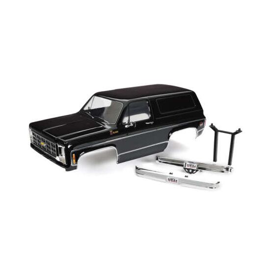 Body, Chevrolet Blazer (1979), comple te (black) (includes grille, side mir rors, door handles, windshield wipers