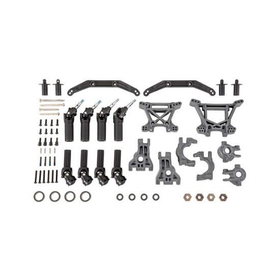 Outer Driveline & Suspension Upgrade Kit, extreme heavy duty, gray