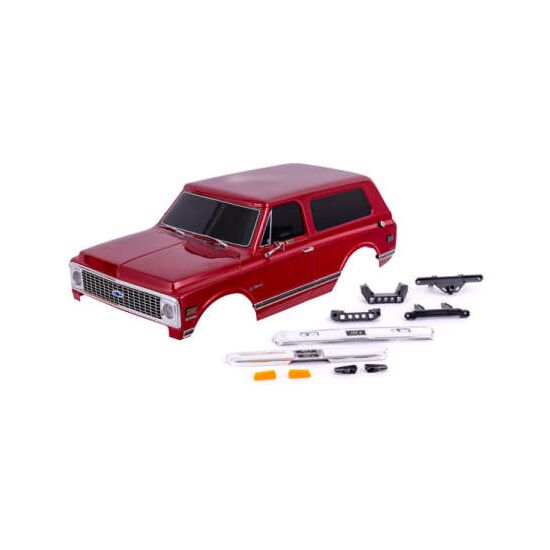 Body, Chevrolet Blazer (1972), comple te, red (painted) (includes grille, s ide mirrors, door handles, windshield