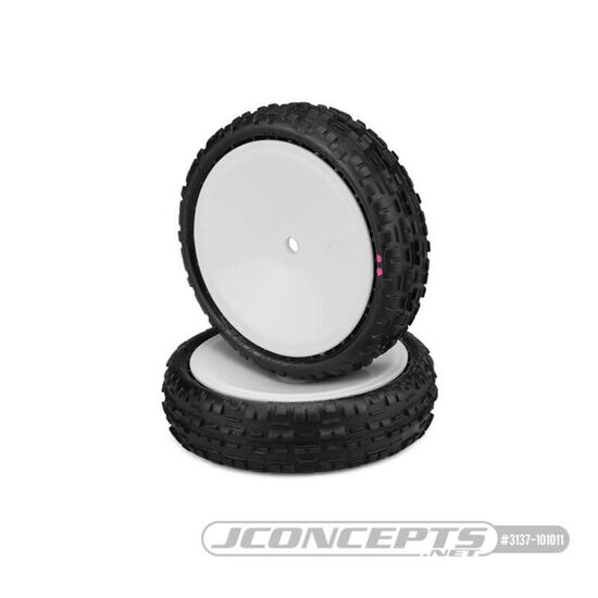 Pneus montés sur jantes pour buggy 2wd - Swaggers gomme Pink (1:10)