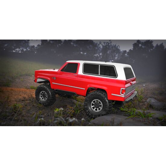 Vengeance - 1.9 Vaterra Ascender 12mm glue-on wheel - (black w/ silver face plating) - 2pc., 4 image