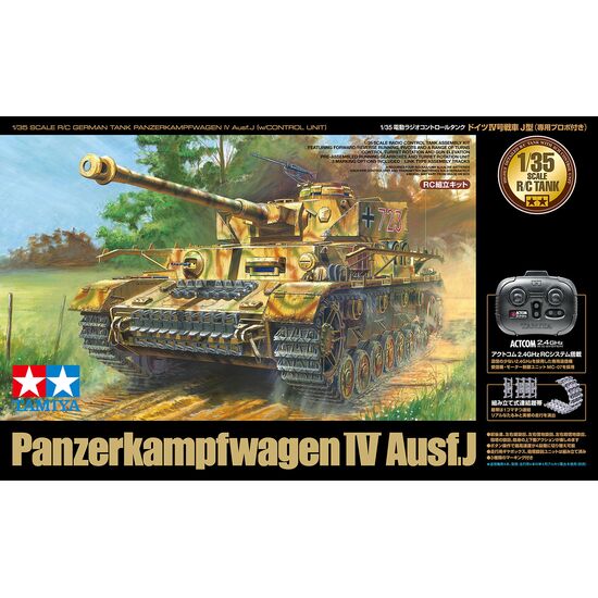 1:35 RC Tank Panzerkampfwagen IV Asf.J (avec controlleur), 2 image