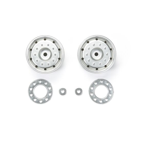 Roues en métal plaqué (30mm/Hex/Matte)