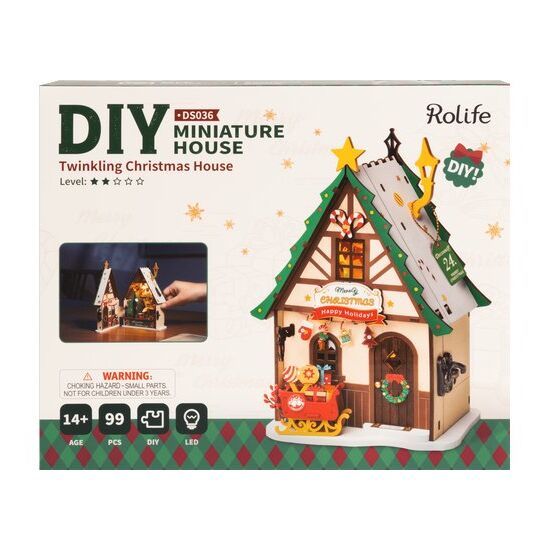 RoboTime Funkelndes Weihnachtshaus