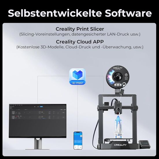 Creality 3D Drucker Ender 3V3 KE, 2 image