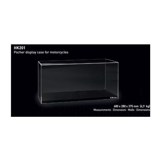 Showcase 680x280x375mm für Motorräder