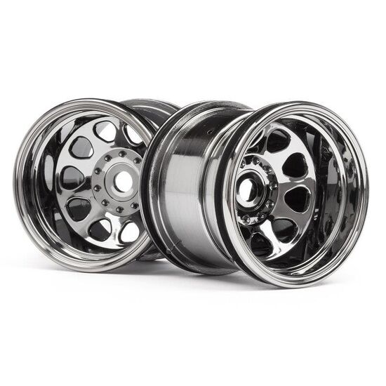 CLASSIC KING WHEEL BLACK CHROME (2.2IN/2PCS)
