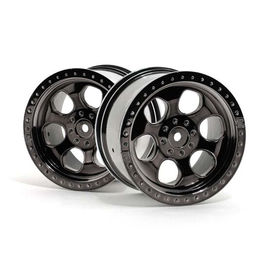 JANTES 6 BATONS CHROME NOIR (SAVAGE), 2 image