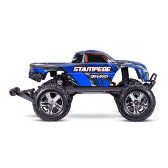 M.TRUCK STAMPEDE HD 1:10 2WD EP RTR BLUE w/USB-C Charger & Battery, 3 image
