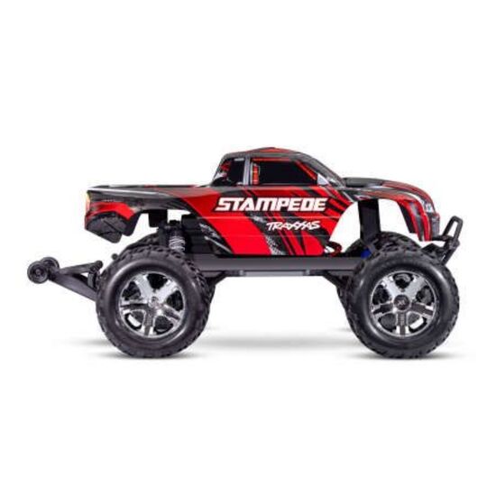 M.TRUCK STAMPEDE HD 1:10 2WD EP RTR RED w/USB-C Charger & Battery, 3 image