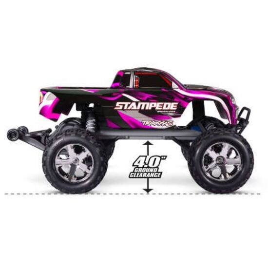 M.TRUCK STAMPEDE HD 1:10 2WD EP RTR PINK BL-2s BRUSHLESS SANS chargeur et SANS accu, 2 image