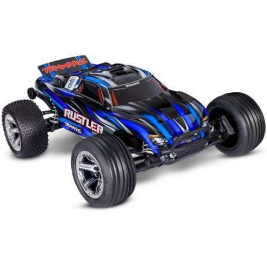 S.TRUCK RUSTLER HD 1:10 2WD EP RTR BLUE BL-2s BRUSHLESS OHNE Ladeger├ñt und OHNE Akku