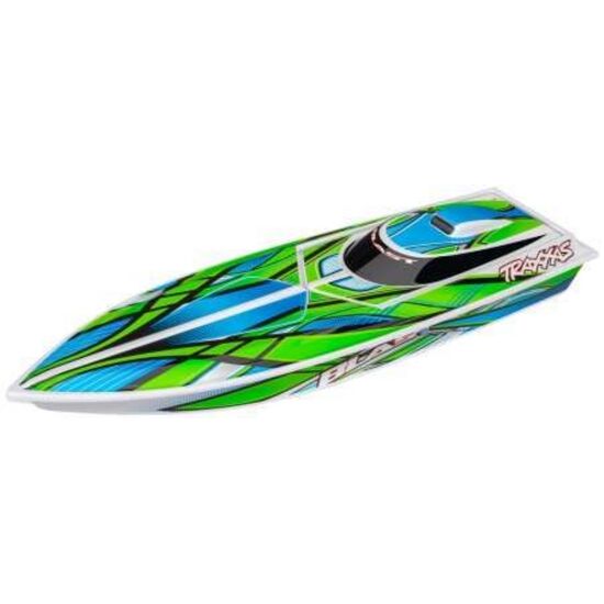 BATEAU BLAST 603mm EP RTR GREEN TQ 2.4GHz w/USB-C Charger & Battery