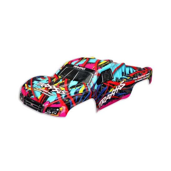 Body, Slash 4X4, Hawaiian graphics (p ainted, decals applied)