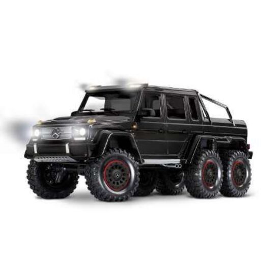 CRAWLER TRX-6 1:10 6WD EP RTR MERCEDES G63 AMG 6x6 - BLACK SANS chargeur et SANS accu