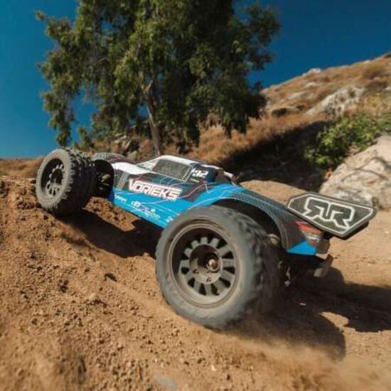 SC.TRUCK VORTEKS 1:10 2WD EP RTR MEGA 550 Brushed - Blue SANS accu et SANS chargeur, 2 image