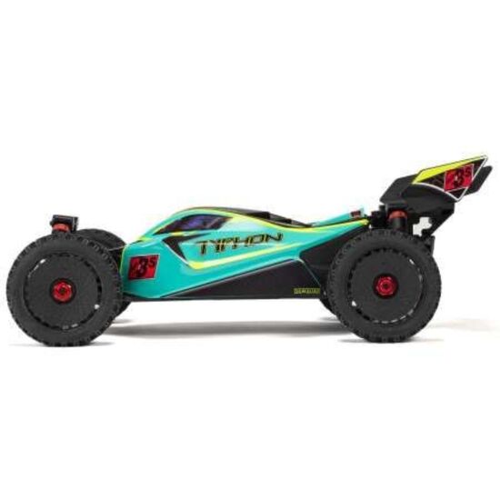 BUGGY TYPHON BLX 1:8 4WD EP RTR 223S BLX Brushless - Green w/DSC SANS accu et SANS chargeur, 2 image