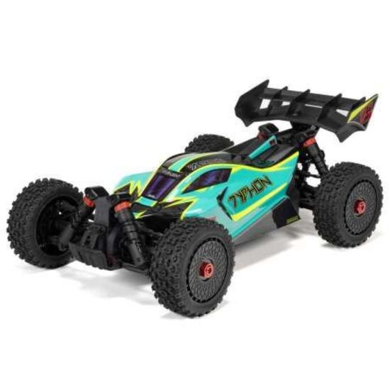 BUGGY TYPHON BLX 1:8 4WD EP RTR 223S BLX Brushless - Green w/DSC SANS accu et SANS chargeur, 3 image