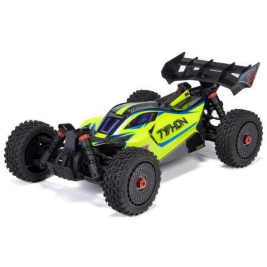 BUGGY TYPHON BLX 1:8 4WD EP RTR 223S BLX Brushless - Yellow w/DSC SANS accu et SANS chargeur, 3 image