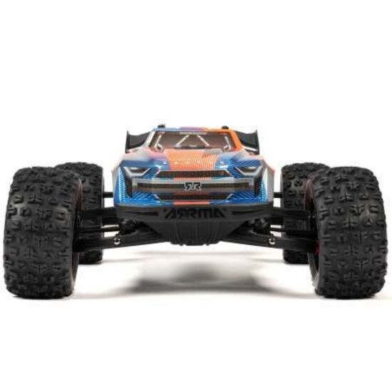 M.TRUCK KRATON BLX6S 1:8 4WD EP RTR ARA8608V6T1 Blue/Orange BRUSHLESS SANS chargeur et SANS accu, 3 image