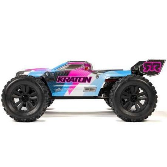 M.TRUCK KRATON BLX6S 1:8 4WD EP RTR ARA8608V6T2 Blue/Pink BRUSHLESS SANS chargeur et SANS accu, 2 image