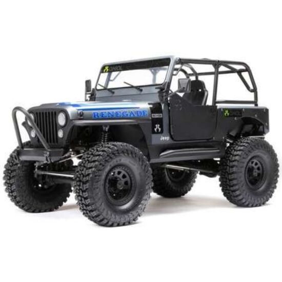 CRWAWLER JEEP CJ-7 1:10 4wd EP RTR SCX10 III RENEGADE GREY SANS chargeur & accu