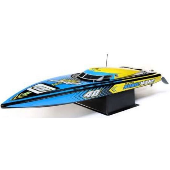 BATEAU SUPER SONICWAVE 48" EP RTR 8S Self-Righting BL Deep-V 1392mm PRIX NET/NET
