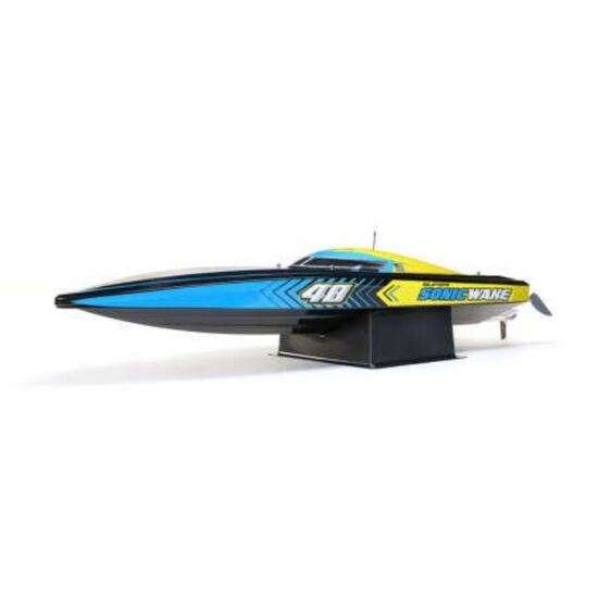 BATEAU SUPER SONICWAVE 48" EP RTR 8S Self-Righting BL Deep-V 1392mm PRIX NET/NET, 3 image