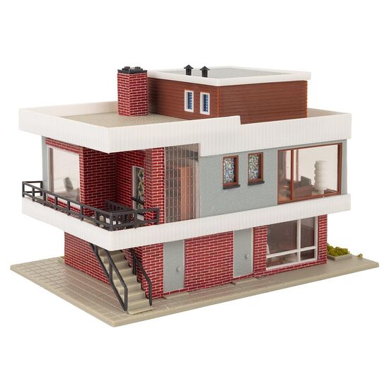 B-257 Maison moderne avec toit plat, 2 image