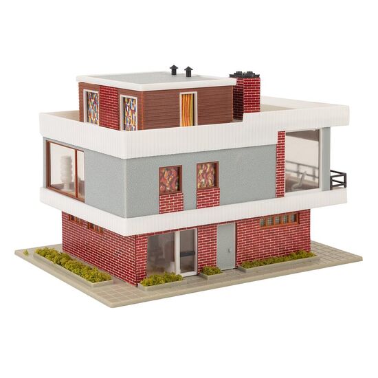 B-257 Maison moderne avec toit plat, 3 image