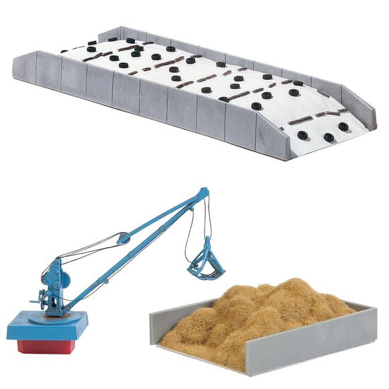 Fahrsilo und Misthaufen mit Kran, 2 image