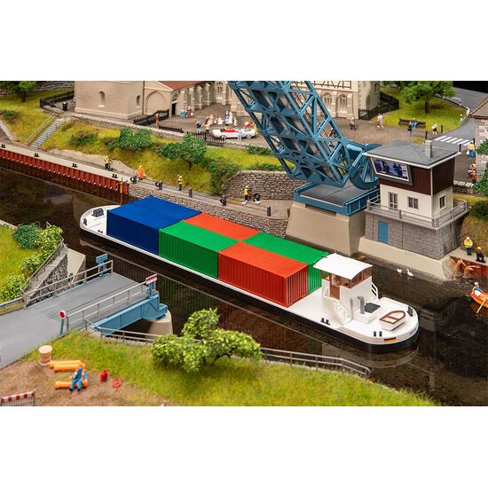Cargo fluvial avec conteneurs, 2 image