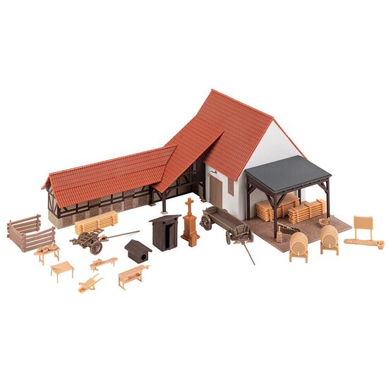 Bâtiment agricole avec accessoires, 2 image