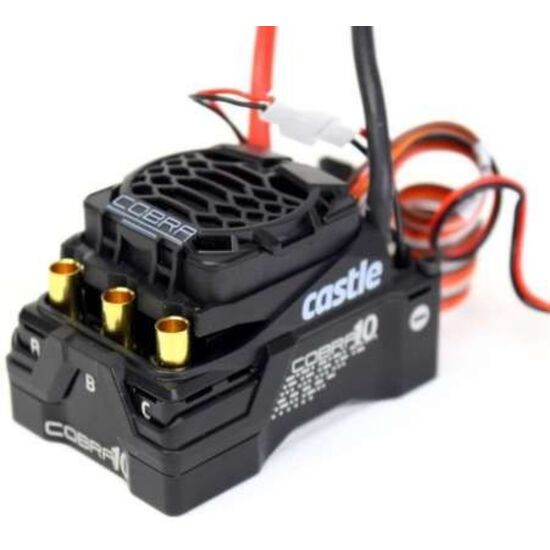 MOTEUR/VARIATEUR COBRA 10 1/10 COBRA 10┬á6S MAX, 25.2V MAX, 8A PEAK BEC W/1412-3200KV SENSORED MOTOR, 3 image