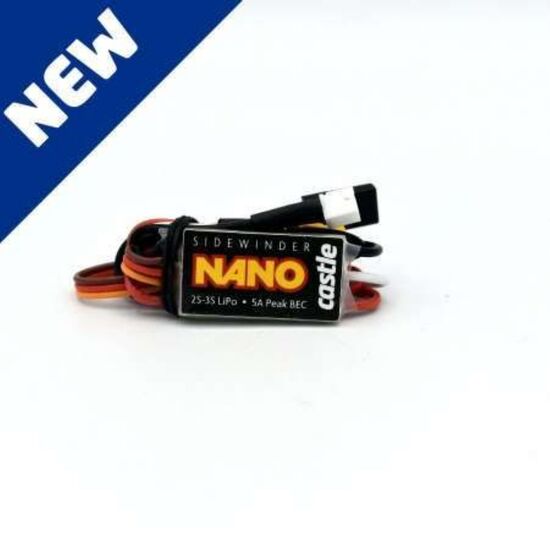 VARIATEUR SIDEWINDER NANO MICRO PnP ESC 12.6V with XT30 and JST plug