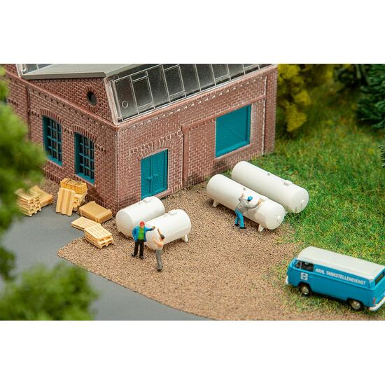 4 réservoirs de gaz
